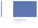 The iCloud - slide 1
