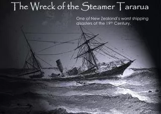 The Wreck of the Steamer Tararua