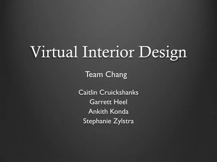 virtual interior design