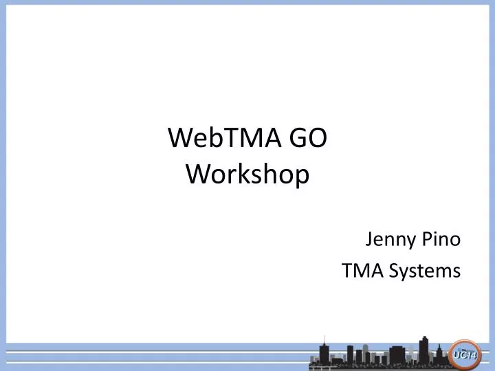 webtma go workshop