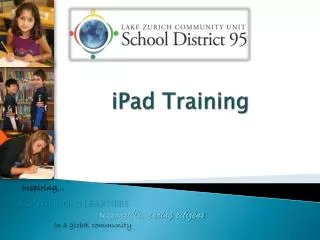 iPad Training