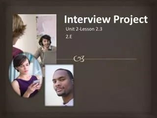 Interview Project