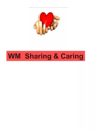 WM Sharing &amp; Caring