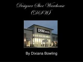 Designer Shoe Warehouse (DSW)