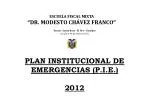 ESCUELA FISCAL MIXTA “ DR. MODESTO CH Á VEZ FRANCO ” - slide 1