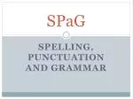 SPaG - slide 1