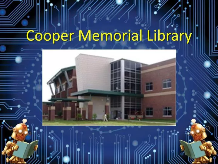 cooper memorial library