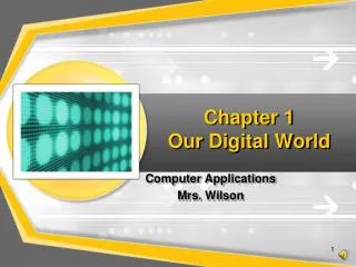 Chapter 1 Our Digital World