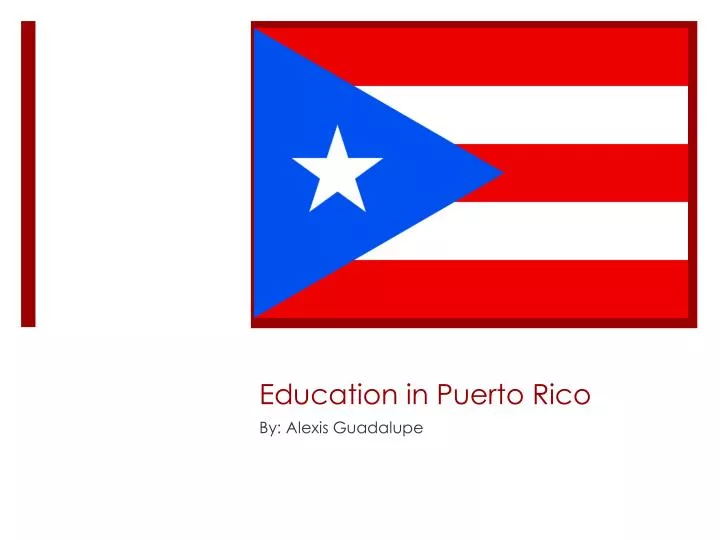 education in puerto rico
