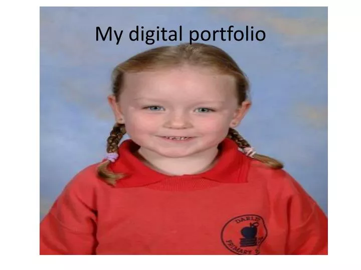 my digital portfolio