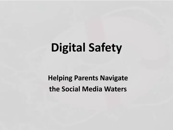 digital safety