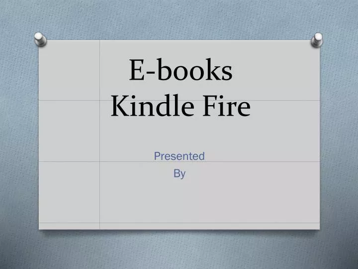 e books kindle fire
