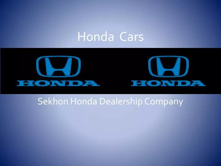 honda cars