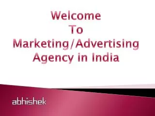 Affordable Advertising Services Provider India