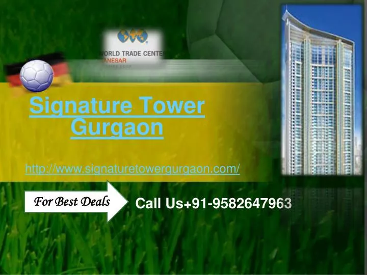 signature tower gurgaon