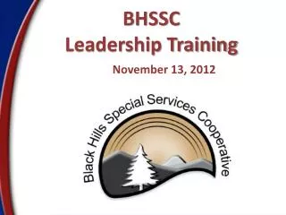 BHSSC Leadership Training