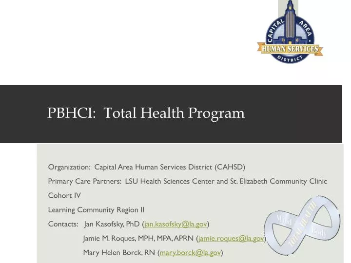 pbhci total health program