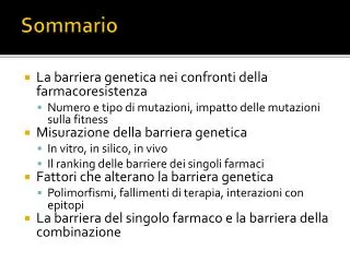 sommario