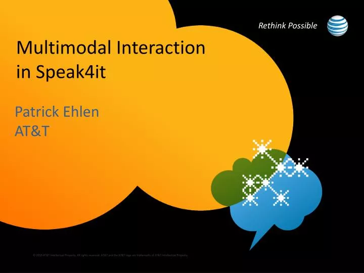 multimodal interaction in speak4it