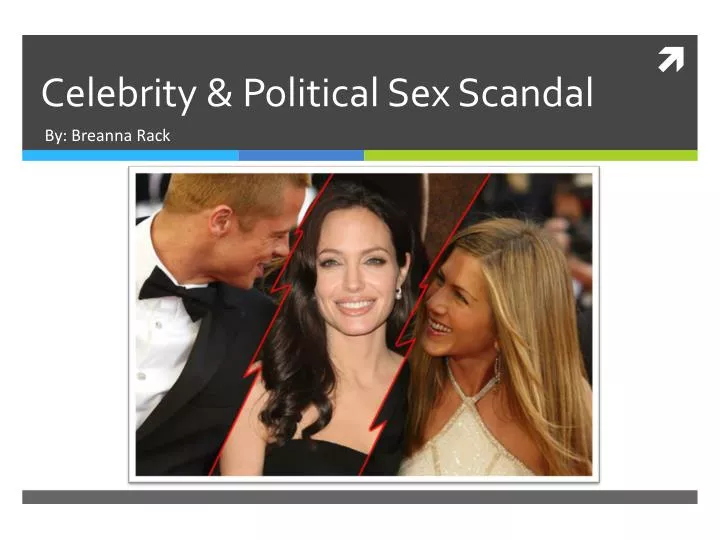 celebrity political sex scandal