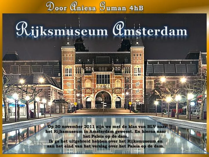 r ijksmuseum a msterdam