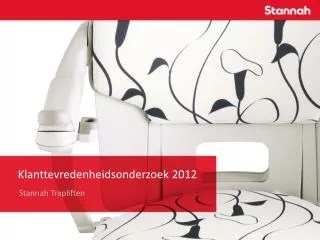 klanttevredenheidsonderzoek 2012