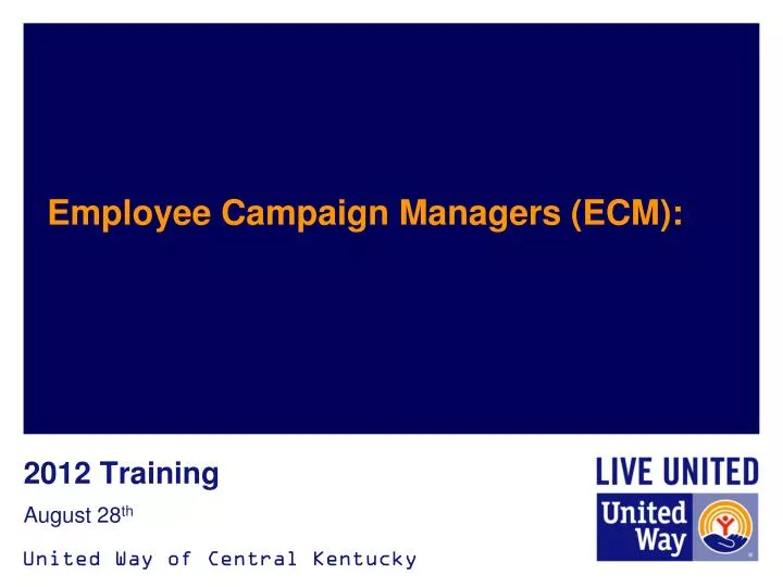 employee campaign managers ecm