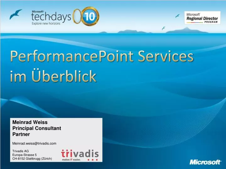 performancepoint services im berblick