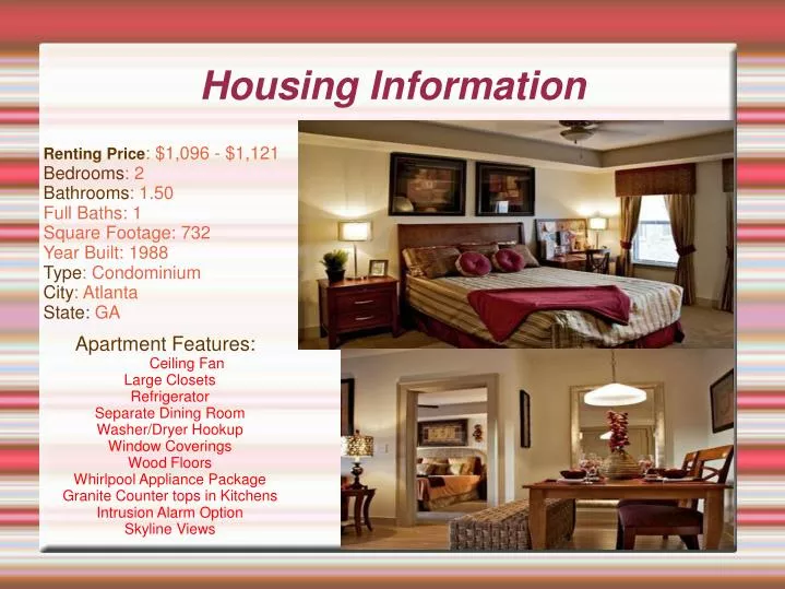 housing information