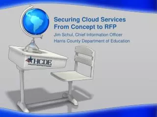 Securing Cloud Services From Concept to RFP
