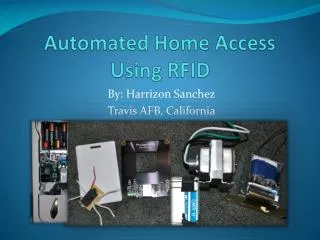 Automated Home Access Using RFID