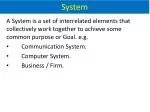 System - slide 1