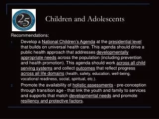 children and adolescents