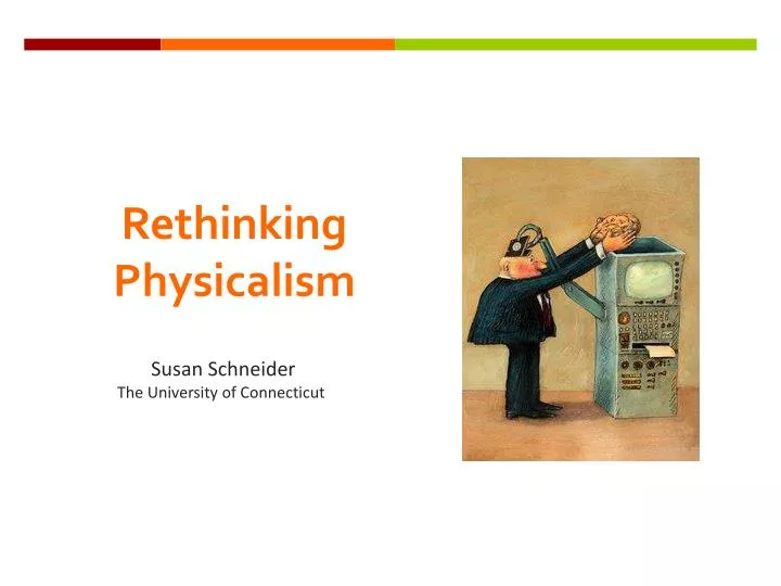 rethinking physicalism