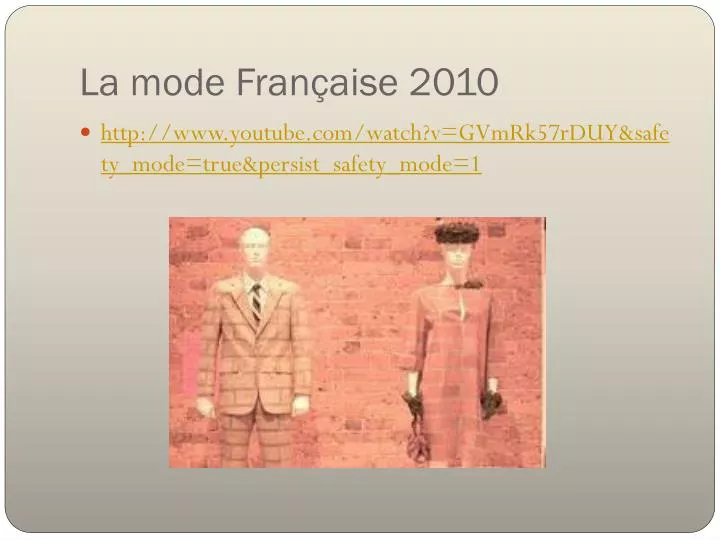 la mode f ran aise 2010