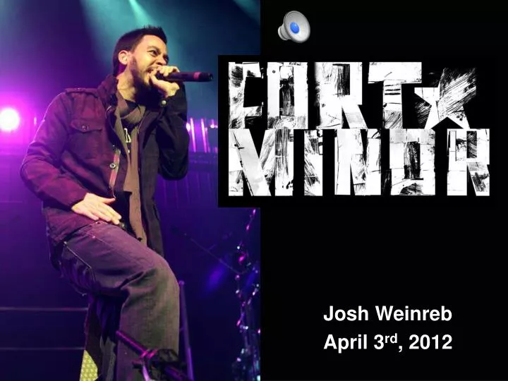 j osh weinreb april 3 rd 2012