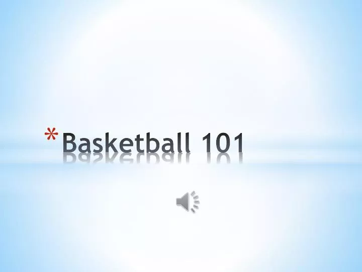 basketball 101
