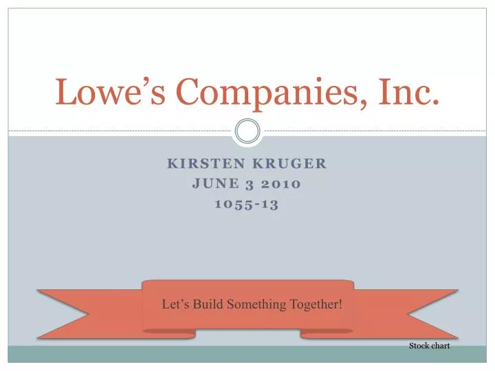 lowe s companies inc
