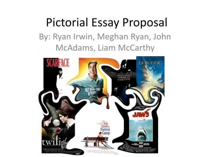 pictorial essay proposal