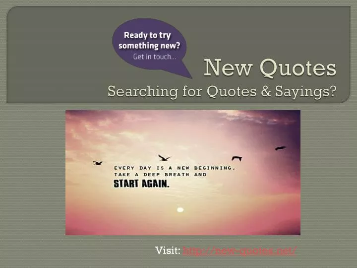 new quotes searching for quotes sayings