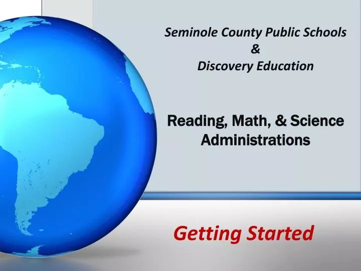 seminole county public schools discovery education reading math science administrations