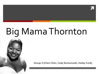 Big Mama Thornton