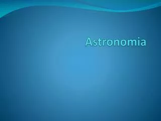 astronomia