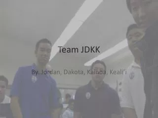 Team JDKK