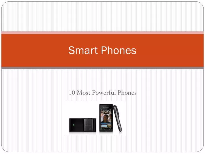 smart phones
