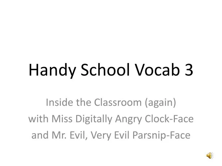 handy school vocab 3