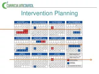 Intervention Planning