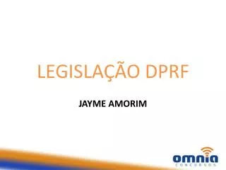 legisla o dprf