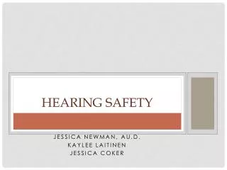 Hearing Safety