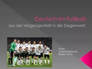 deutsch im fu ball
